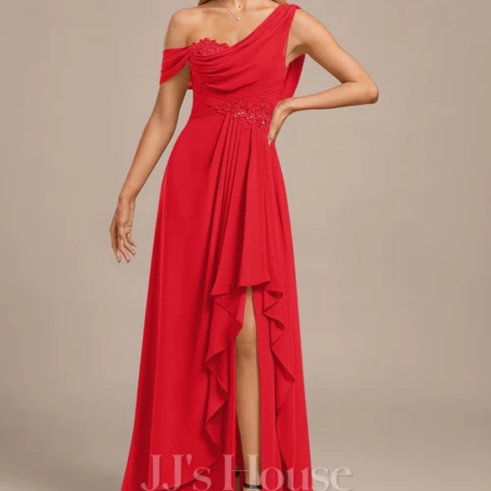JJs House Red Evening Gown